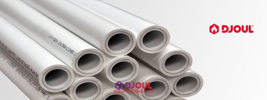 Труба поліпропіленова DJOUL PN25 &Oslash;40 мм фото
